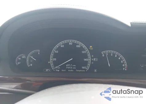 2011 Mercedes-Benz S 550 4Matic z USA, uszkodzony, nr VIN WDDNG8GB7BA409123